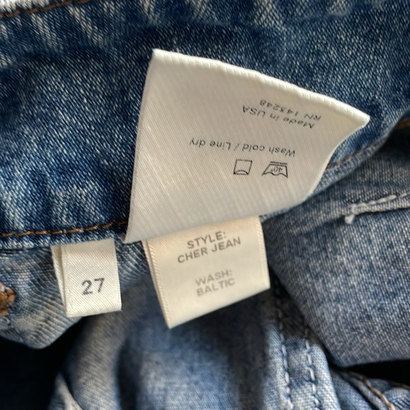 Reformation Cher High Rise Wide Leg Zip Jean - Picture 7 of 7